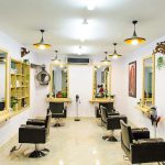 Thiết kế thi công nội thất salon tóc tại Vĩnh Phúc