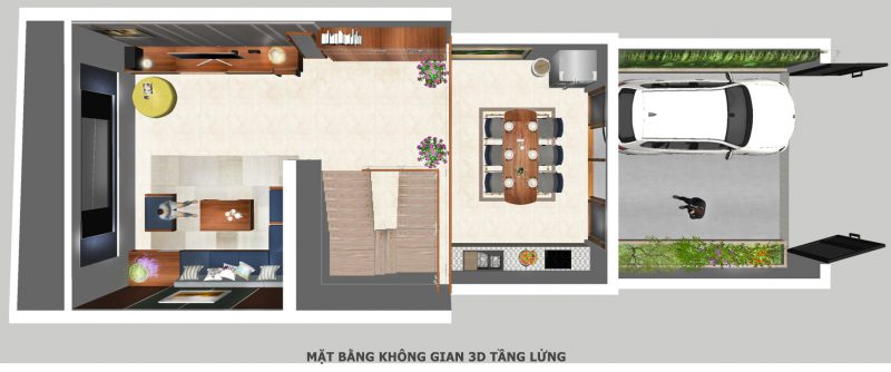 bản thiết kế nhà 3 tầng