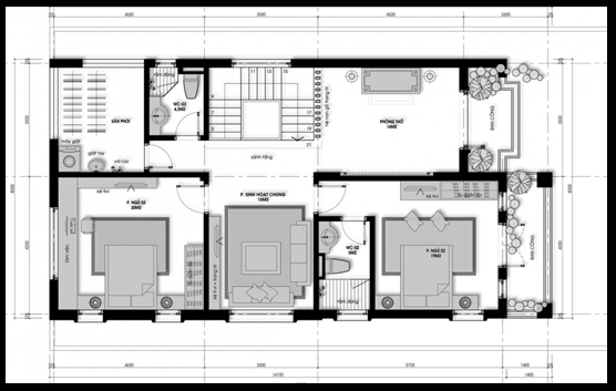 Các mẫu nhà 2 tầng kiến trúc tân cổ điển tại Vĩnh Phúc