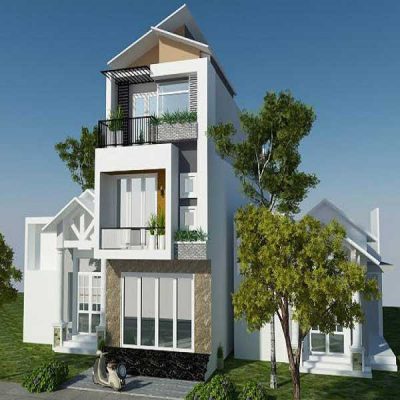 Thiết kế mẫu nhà 3 tầng 4x15 đẹp tại Vĩnh Phúc