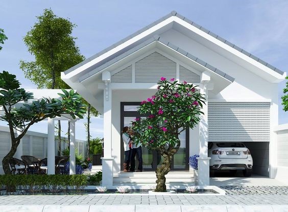 Nhà cấp 4 mái Thái hiện đại: Bạn đang tìm kiếm một ngôi nhà cấp 4 đầy đủ tiện nghi và hiện đại? Hãy đến với chúng tôi và khám phá ngôi nhà mái Thái hiện đại nhất. Với thiết kế tinh tế và nội thất sang trọng, ngôi nhà này sẽ là nơi tiện nghi và thoải mái cho bạn và gia đình.