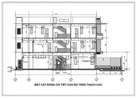 Nhà phố 3 tầng 1 tum tại Thái Bình