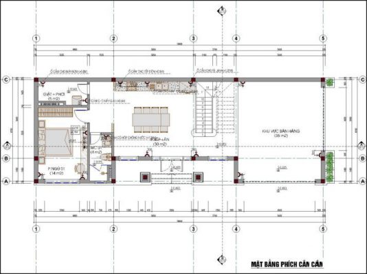 Mẫu nhà sân vườn 100m2 tại Vĩnh Phúc