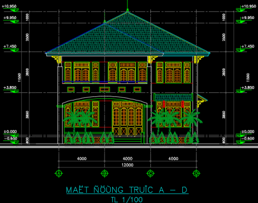 Báo giá thiết kế nhà tại Vĩnh Phúc