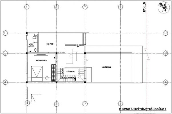 Tầng 2 nhà cấp 4 7x12m có gác lửng