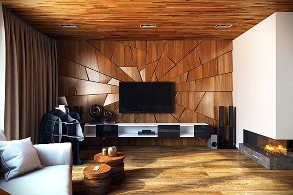 Nội thất gỗ công nghiệp cho phòng khách