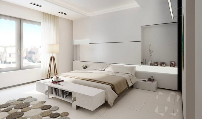 Phòng ngủ phong cách tối giản
