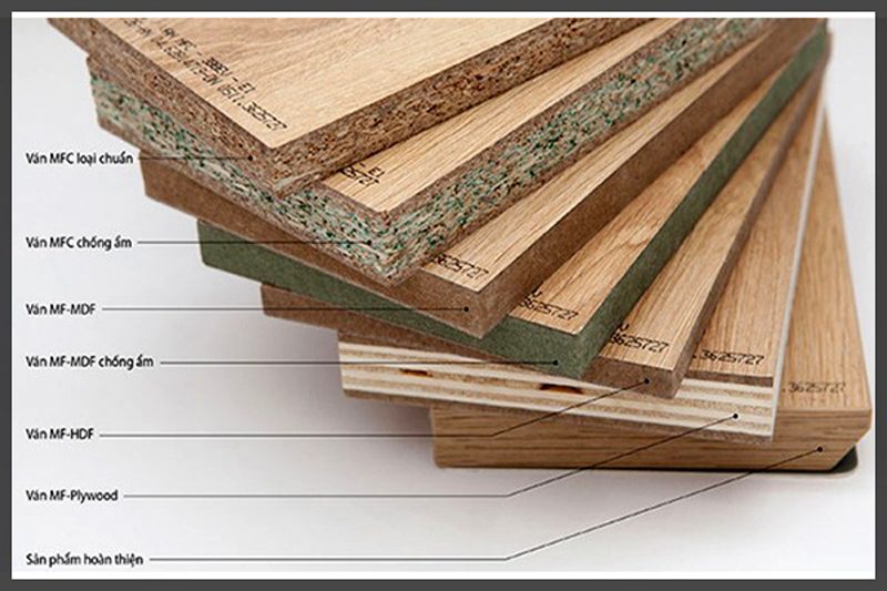 Chi tiết thiết kế nội thất gỗ công nghiệp MDF tại Vĩnh Phúc