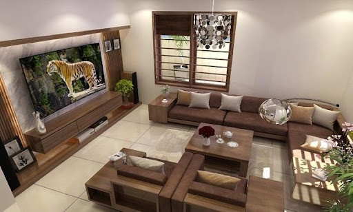 Một số mẫu bàn ghế gỗ công nghiệp đẹp hiện đại cho phòng khách mới nhất
