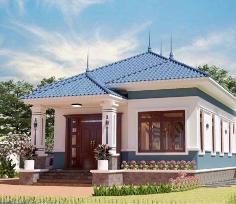 Mẫu nhà mái Nhật hiện đại tại Thái Nguyên đang là xu thế 2022