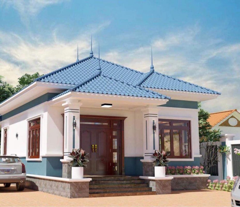 Mẫu nhà mái Nhật hiện đại tại Thái Nguyên đang là xu thế 2024 ...