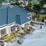 Thiết kế nhà vườn mái nhật tại Đồng Hỷ Thái Nguyên