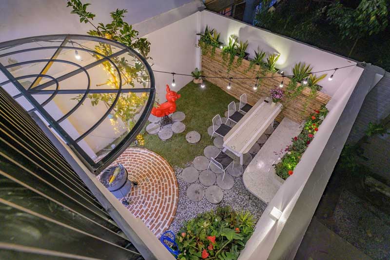 Thiết kế thi công nhà phố 3 tầng Anh Minh tại Thái Nguyên