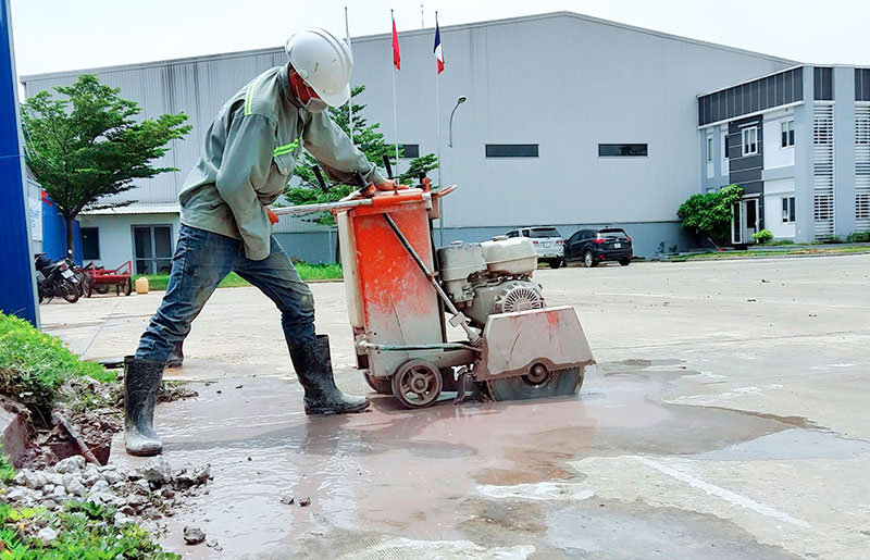 Khoan cắt bê tông là gì? nhận khoan cắt bê tông tại Phúc Yên