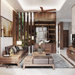Những mẫu thiết kế nội thất gỗ phòng khách hiện đại nhất 2022
