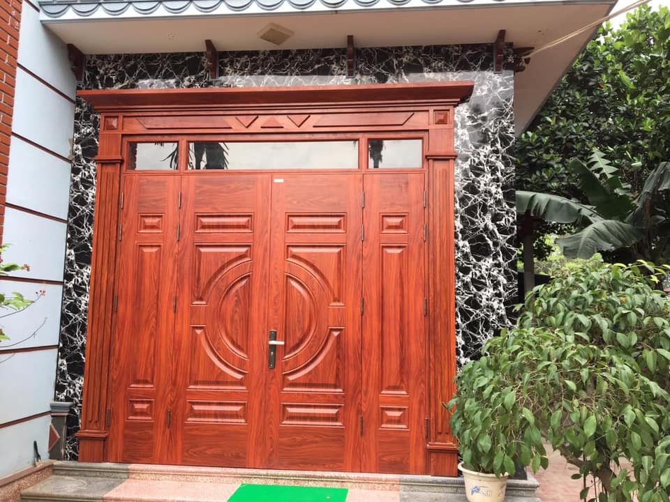 Công ty mua bán cửa thép vân gỗ tại Vĩnh Phúc