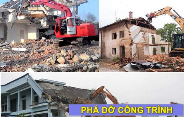 Dịch vụ phá dỡ công trình giá rẻ tại Bắc Ninh