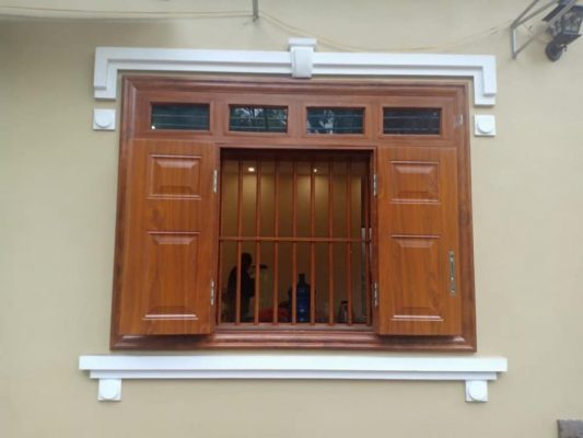 Quy trình lắp đặt cửa thép vân gỗ chống cháy tại Vĩnh Phúc