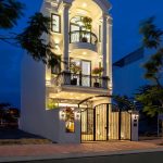 Thiết kế kiến trúc nhà ở 3 tầng hiện đại mới tại quận Đống Đa Hà Nội