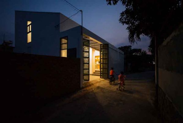 Thiết kế mẫu kiến trúc nhà ở không gian sống thư thái cho gia đình Hà Nội