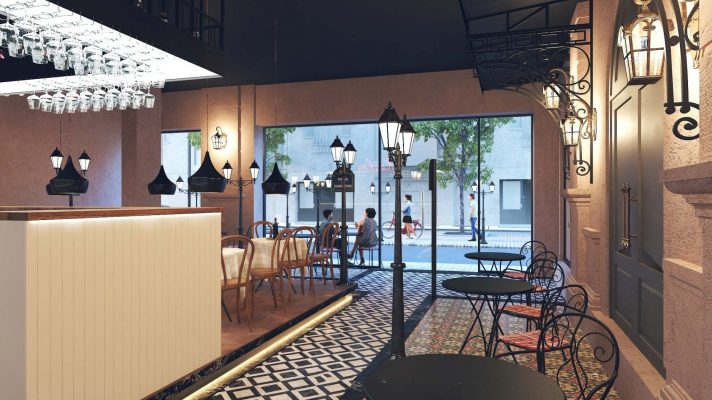 Chiêm ngưỡng vẻ đẹp quán cafe phong cách Bistro