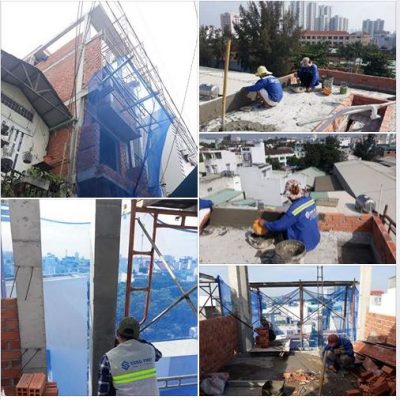 Thi công hoàn thiện nhà xây thô tại Đông Anh Hà Nội.