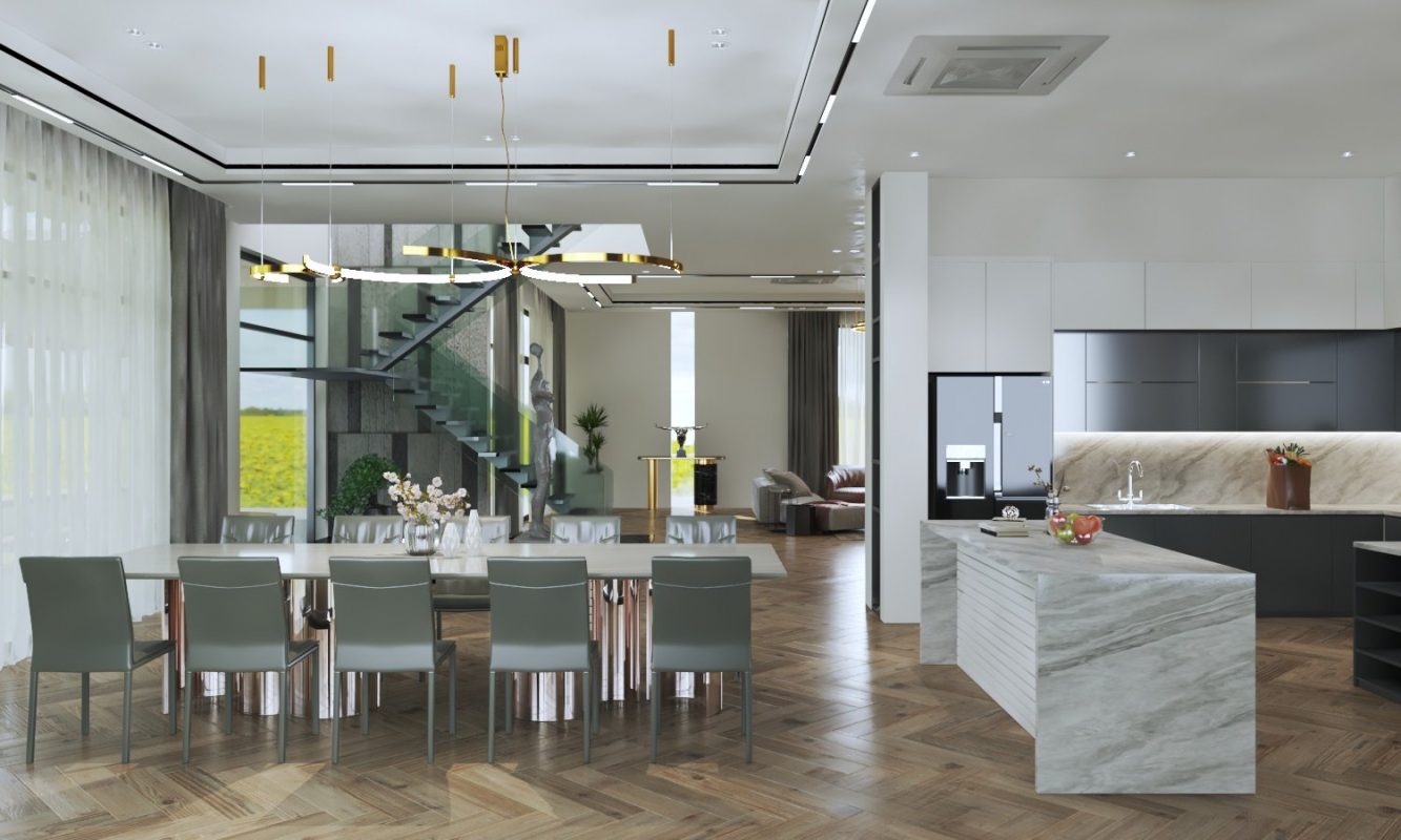 Thiết kế thi công nội thất tại hiện đại Flamingo Đại Lải resort.