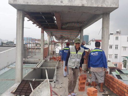 Thi công hoàn thiện nhà xây thô tại Phú Thọ