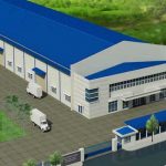 Thiết kế nhà xưởng 200m2 chi phí thấp tại Bắc Ninh