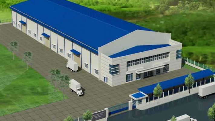 Thiết kế nhà xưởng 200m2 chi phí thấp tại Bắc Ninh.