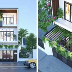 Vẻ đẹp tươi mới trong thiết kế kiến trúc nhà phố 2023