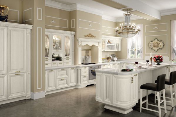 Thiết kế nội thất showroom tủ bếp siêu đẹp