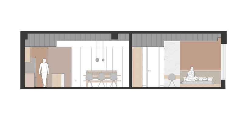 Kiến trúc sư giả trình ý tưởng nội thất  chung cư mang chất riêng