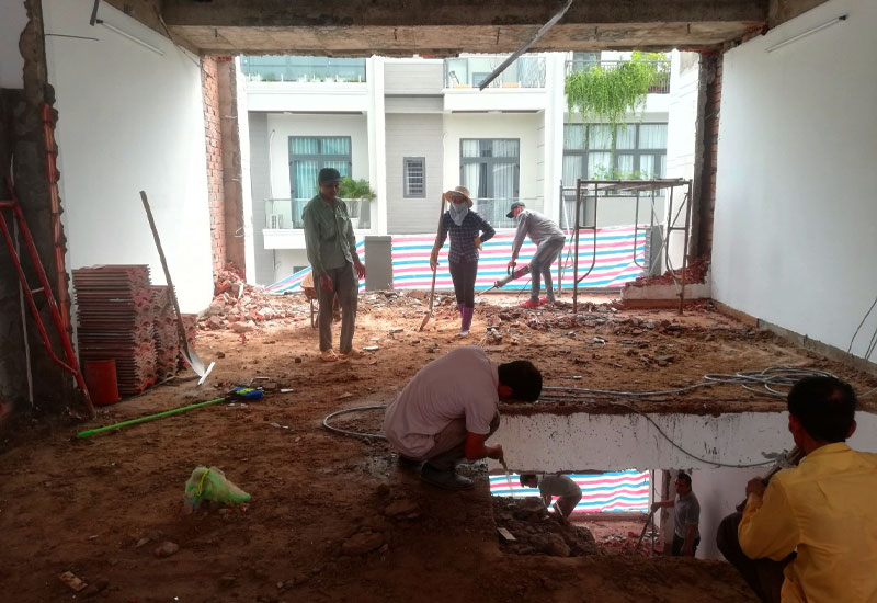 Sửa chữa cải tạo nhà trọn gói tại Hoài Đức – Hà Nội