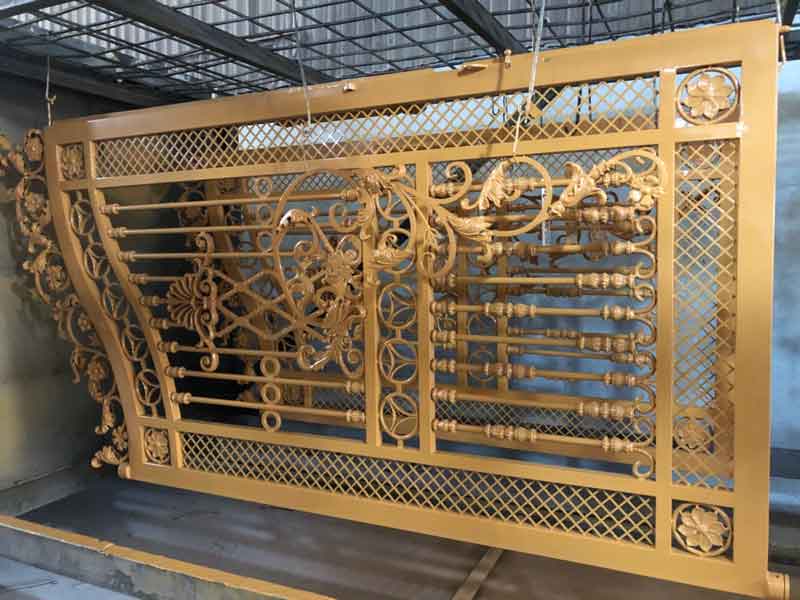 Chi tiết các mẫu cổng sắt mỹ thuật tại Vĩnh Phúc