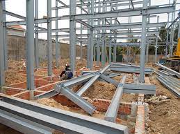 Kết cấu móng của nhà khung thép tại Thái Bình