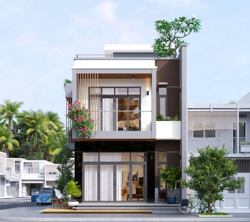 Thiết kế thi công xây nhà trọn gói tại Quốc Oai – Hà Nội