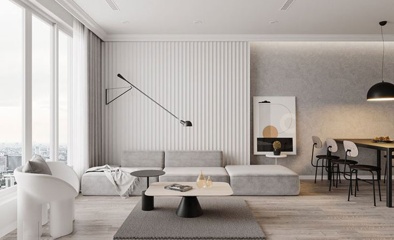 Phong cách nội thất tối giản đẹp cho chung cư