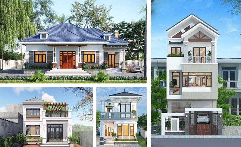 Thiết kế thi công xây nhà trọn gói tại Thạch Thất – Hà Nội